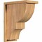 Ekena Millwork Ridgewood Smooth Corbel w/Backplate, Western Red Cedar, 7 1/2"W x 14"D x 18"H COR08X14X18RID01SWR - alternate 1